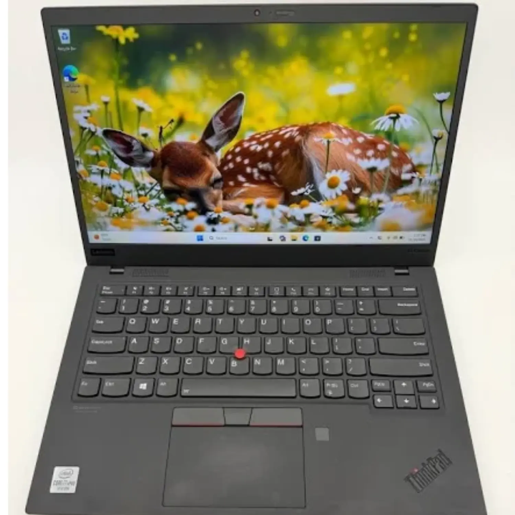Lenovo 14" ThinkPad X1 Carbon 8th Gen  | 1920x1080 | Intel Core i7-10610U CPU @ 1.80GHz | 16 GB DDR4 | 512 GB SSD NVMe | Microsoft Windows 11 Pro | BLACK | BL | CAM *Grade A*