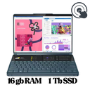 Lenovo YOGA BOOK 9 13IMU9 Core™ Ultra 7 155U 1TB 16GB Dual 13.3" (2880x1800) OLED TOUCHSCREEN WIN11 TIDAL TEAL Keyboard Mouse Folio Digital Pen