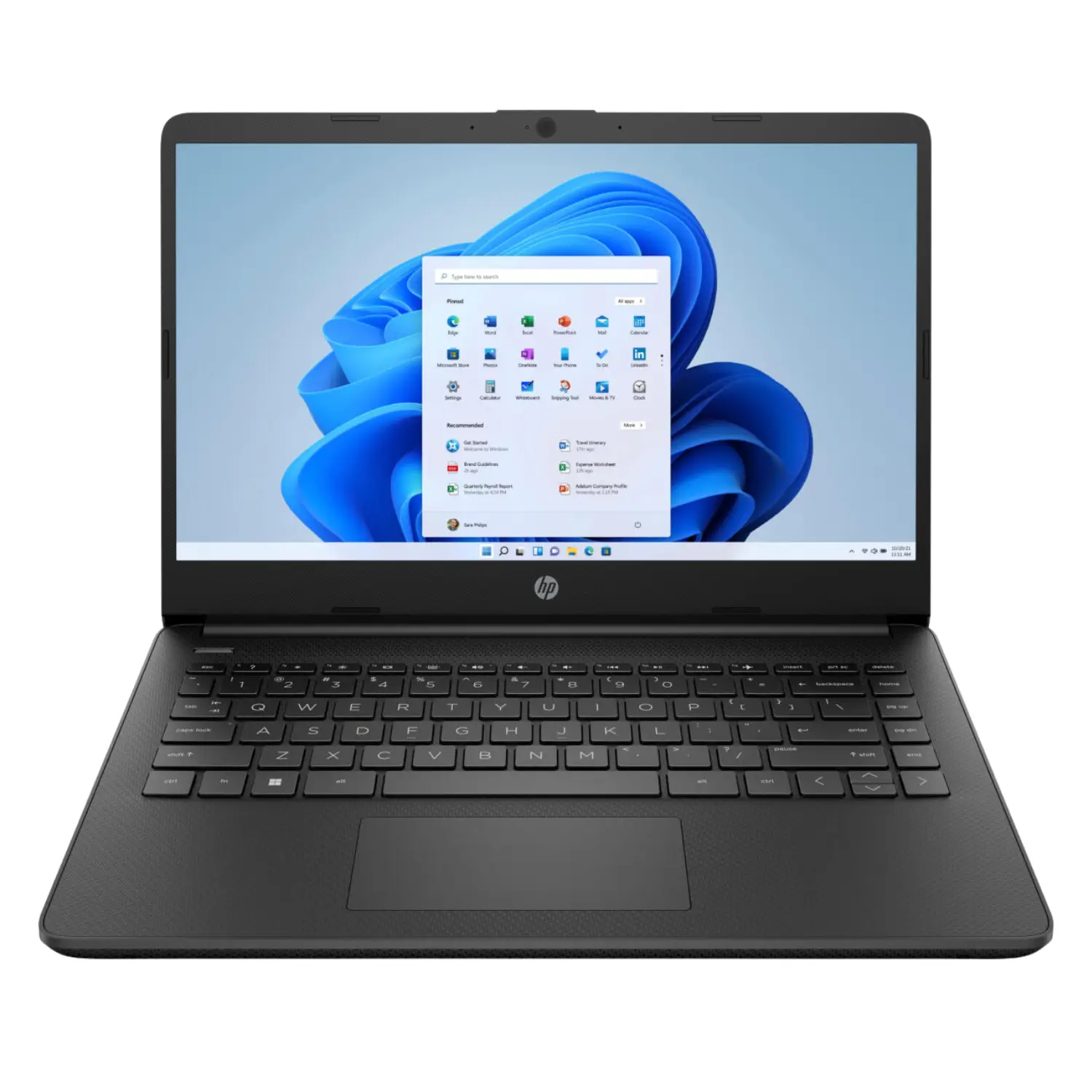 HP Laptop 14-dq0706tg 14" HD - Intel Celeron N4120, 4GB RAM, 64GB eMMC, Win 11 Home S  (Grado A)
