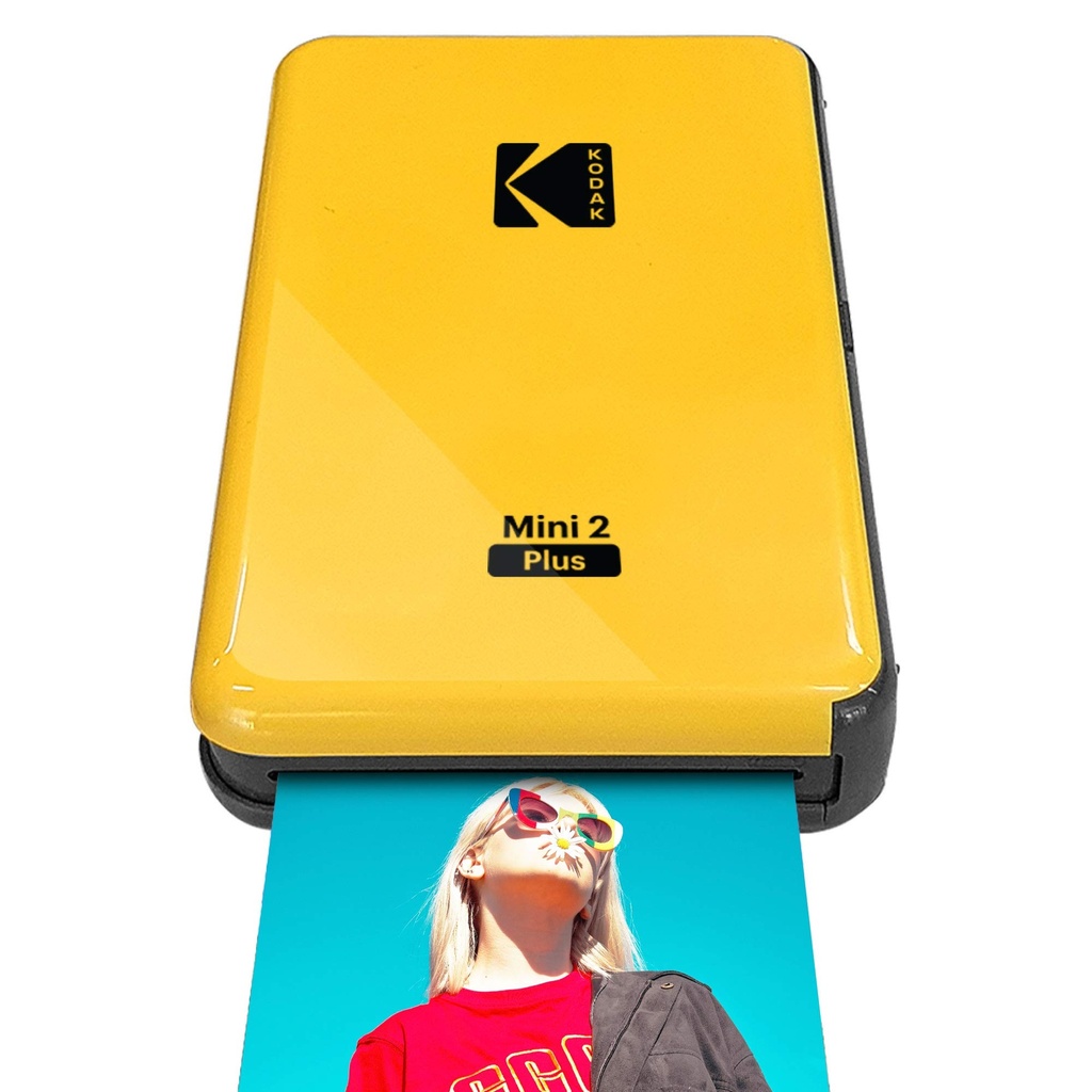 Kodak MP2 P210GGY Color Thermal Printer YELLOW : 1200x600 DPI, 20 PPM, 50 Sheets of plain paper-Sheet, Duplexing, USB 2.0