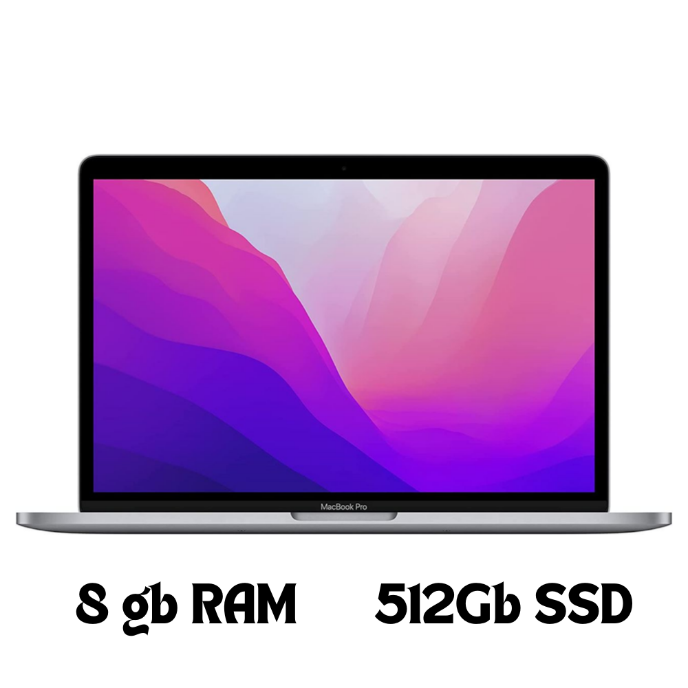 Apple MacBook Pro MNEJ3LL/A – 13.3″ Retina, Chip M2, 8GB RAM, 512GB SSD, Space Gray