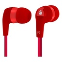Audífonos Acteck Earbuds Xplotion EB-800 3.5mm 1.2 cm Rojo