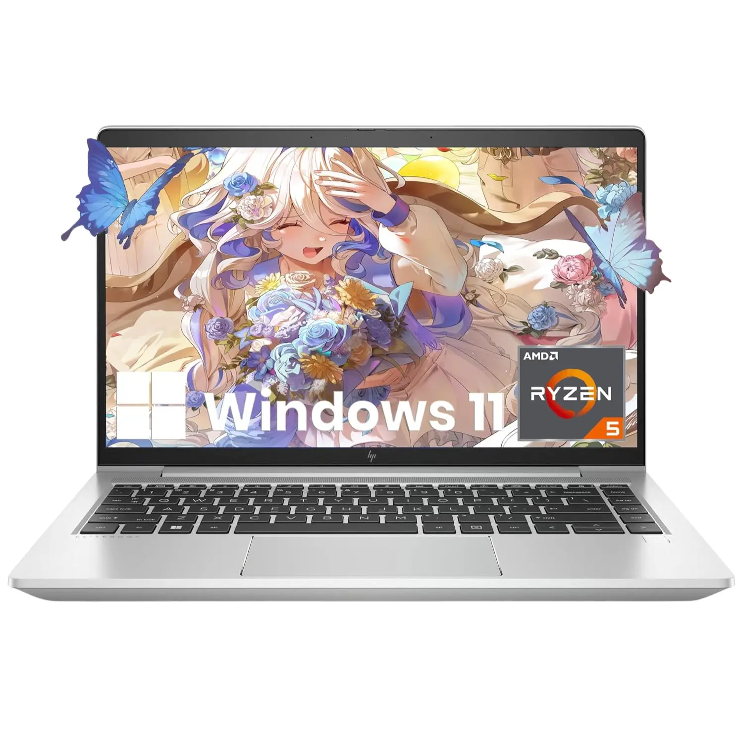 Reacondicionado-HP EliteBook 645 G9 14" FHD Ryzen 5 16GB 256GB SSD Win11 Pro Grado A