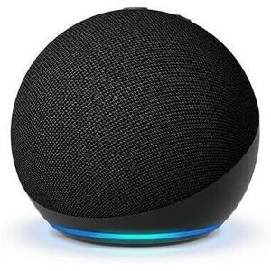 New Open Box Amazon Echo Dot (5.ª generación, modelo de 2022) | Bocina inteligente con Alexa | Negro | UPC: 840080503653