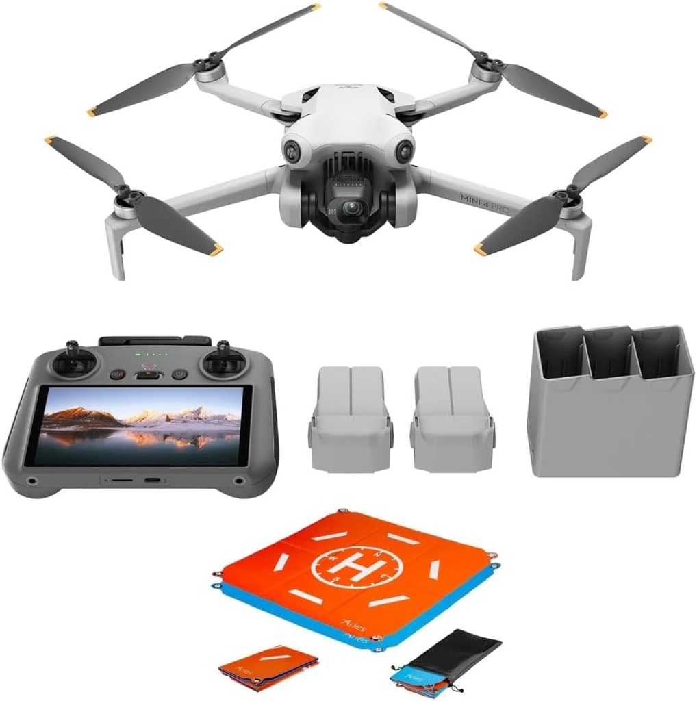 Dron DJI Mini 4 Pro Fly More Combo Plus con controlador RC 2