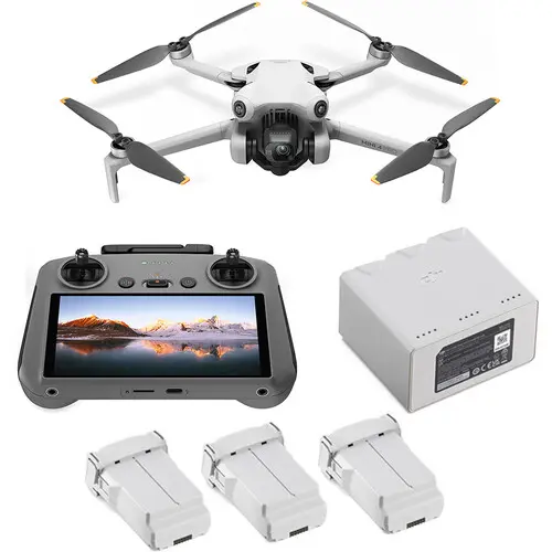 DJI Mini 4 Pro Drone with RC 2 Controller & Charging Hub