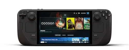 Consola Valve Steam Deck 7" LCD, AMD Zen 2 APU 16GB RAM, 256GB Storage, Steam OS 3.0