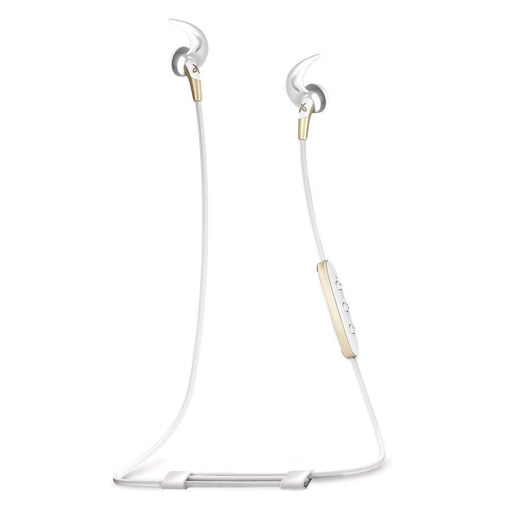 Audífonos Inalámbricos Sport In Ear Jaybird Freedom Logitech | Bluetooth Con SpeedFit | Color Blanco/Dorado