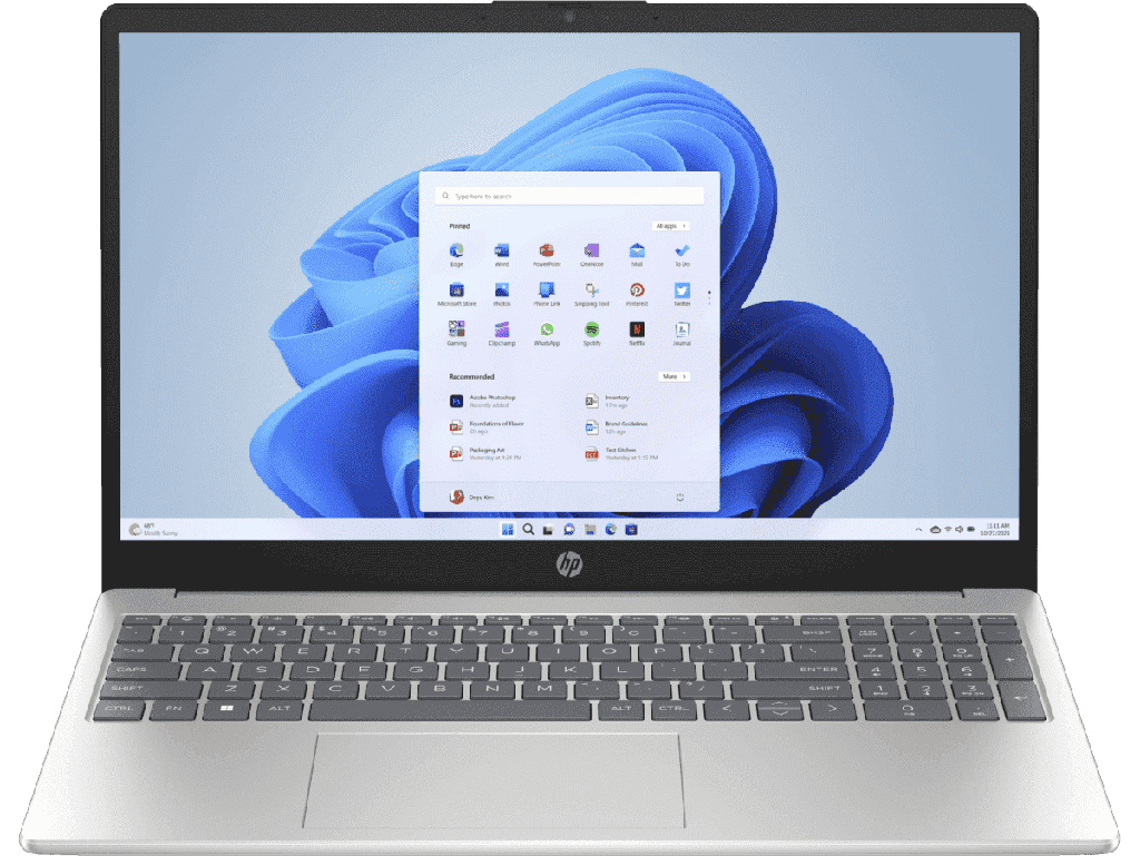 HP 15-FC0043LA 15.6″ Laptop – AMD Ryzen™ 3-7320U 8GB RAM 512GB SSD W11 H GOLD *SPANISH KEYBOARD*