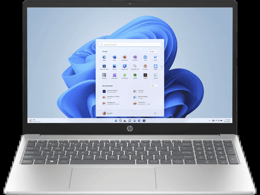 HP 15-FC0043LA 15.6″ Laptop – AMD Ryzen™ 3-7320U 8GB RAM 512GB SSD W11 H