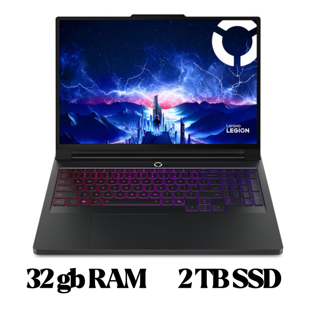 Lenovo Legion Pro 7i (LE83F50018US) – 16″, Intel Core 9-275HX, 32GB RAM, 2TB SSD, GeForce RTX 5090, Windows 11 Home
