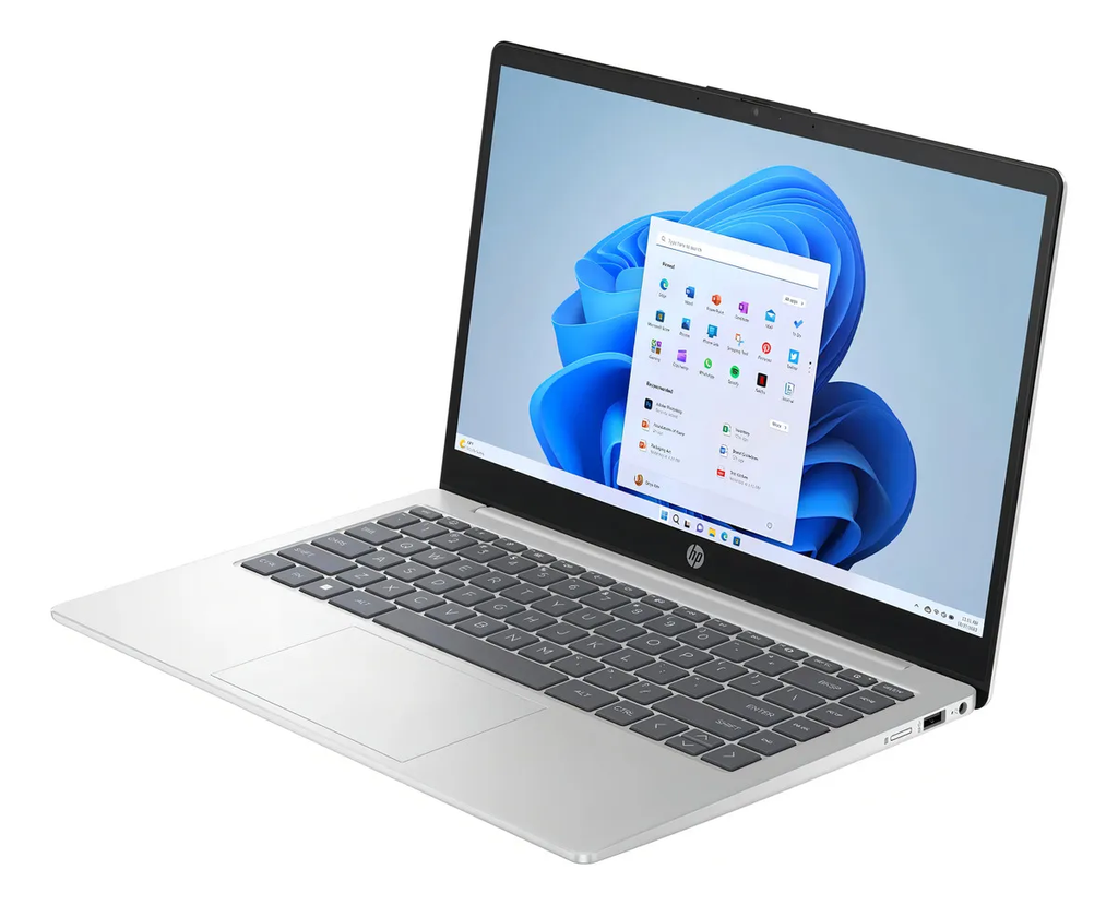 Refurbished - HP Laptop 14-ep1063cl | Intel Core 3 100U | 12 GB DDR4-3200 MT/s (1 x 4 GB, 1 x 8 GB) | 512 GB SSD | 14" | Intel Graphics | Windows 11 Home *Grade A*