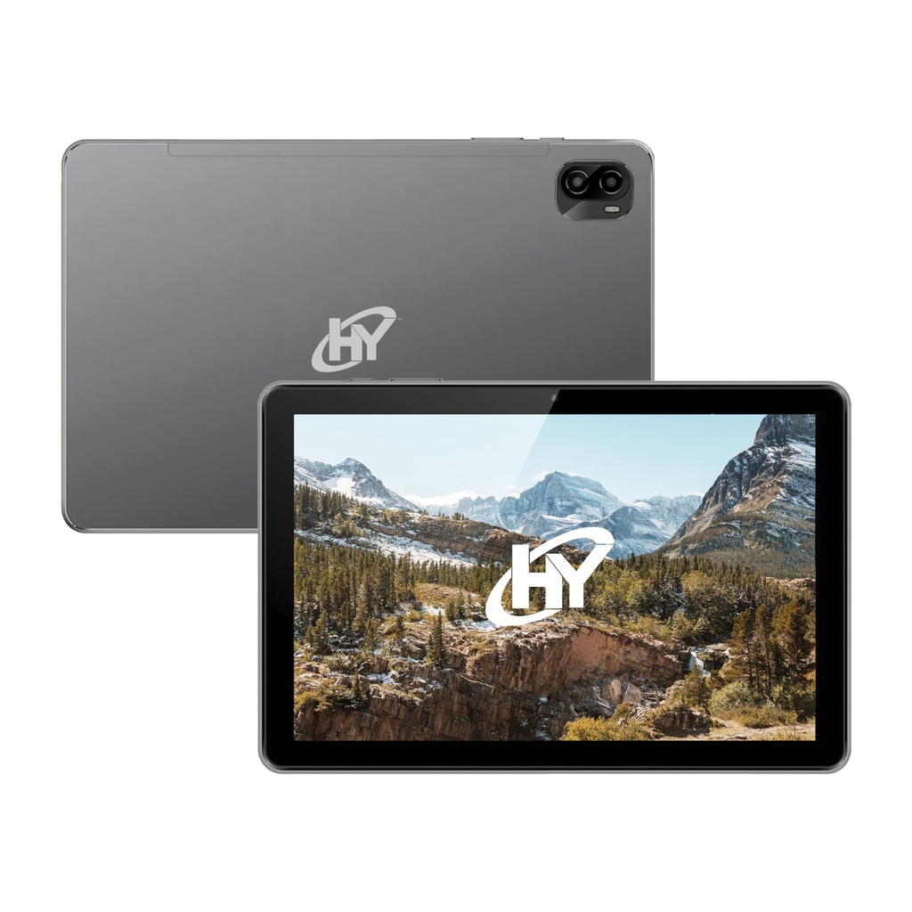 Tablet Hyundai HYTab Plus 10.1” Octa-Core, 4GB RAM, 128GB, Android 13, WiFi 6, Cámaras 8MP/13MP, Space Grey