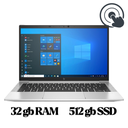 HP EliteBook 830 G8 – Laptop Táctil 13.3″ FHD, Intel Core i7-1185G7, 32GB RAM, 512GB SSD, Windows 11 Pro, Silver