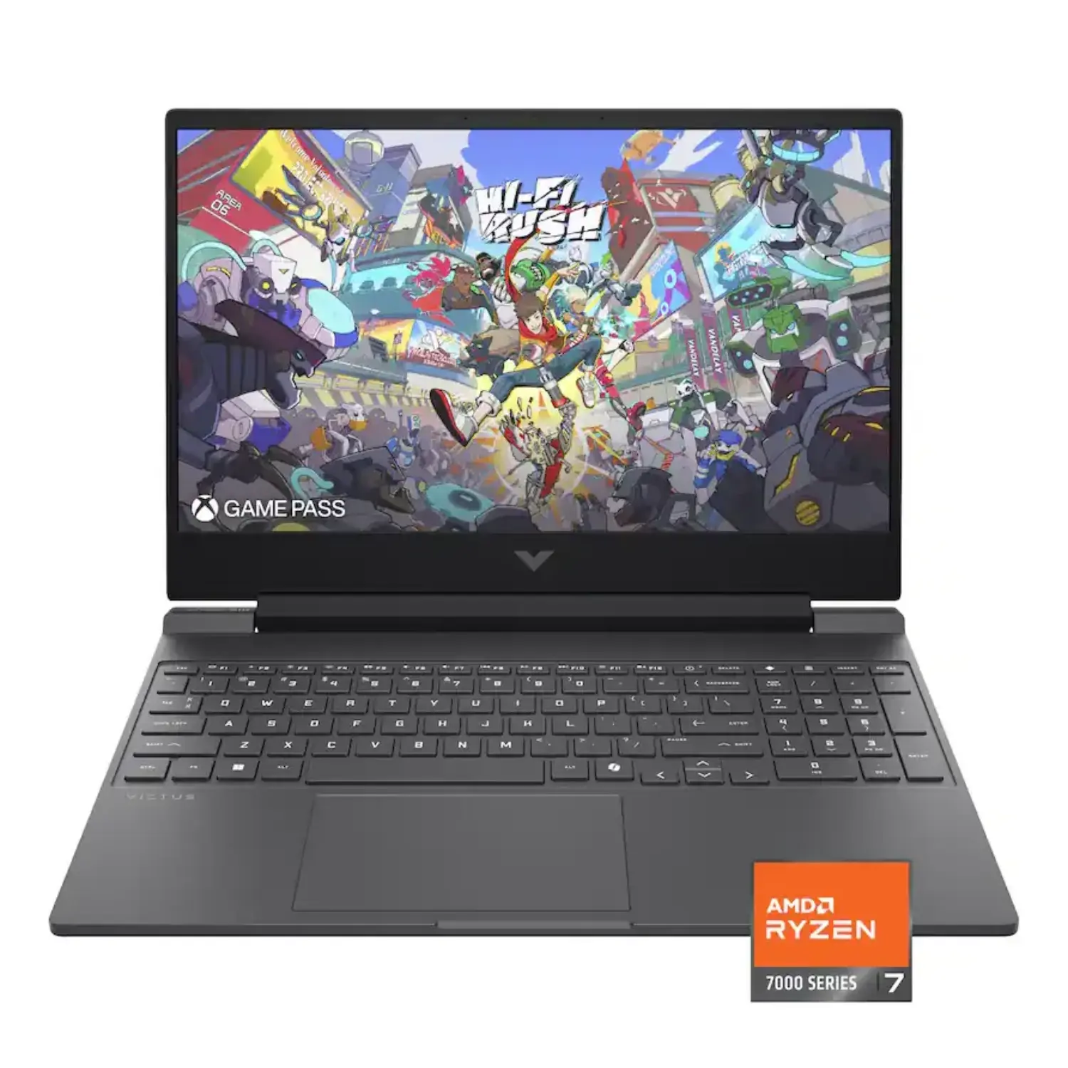 HP Victus 15-fb3093 Gaming 15.6" 144Hz - AMD Ryzen 7 7445HS, RTX 4050 6GB, 16GB RAM, 512GB SSD - Mica Silver (Open Box)