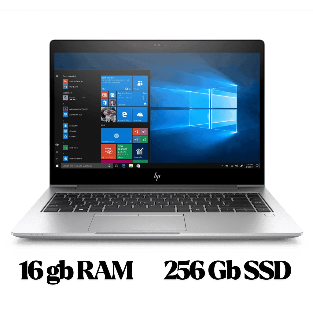 HP EliteBook 840 G5 – Laptop Empresarial 14″ FHD, Intel Core i5-8250U, 16GB RAM, 256GB SSD, Windows 11 Pro, Teclado Retroiluminado