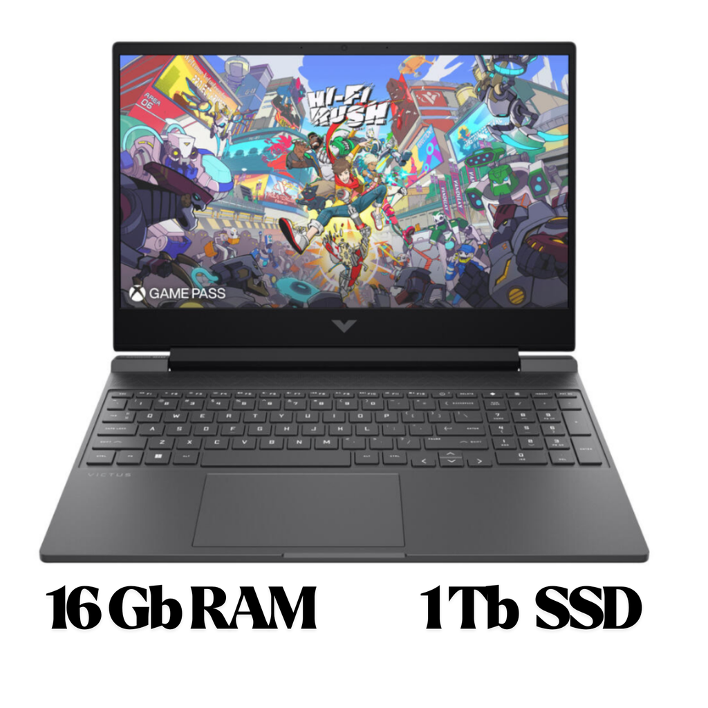 HP Victus 15-FA2093 – Laptop Gamer 15.6″ FHD 144Hz, Intel Core i7-13620H, 16GB RAM, 1TB SSD, NVIDIA GeForce RTX 5060 8GB, Windows 11,