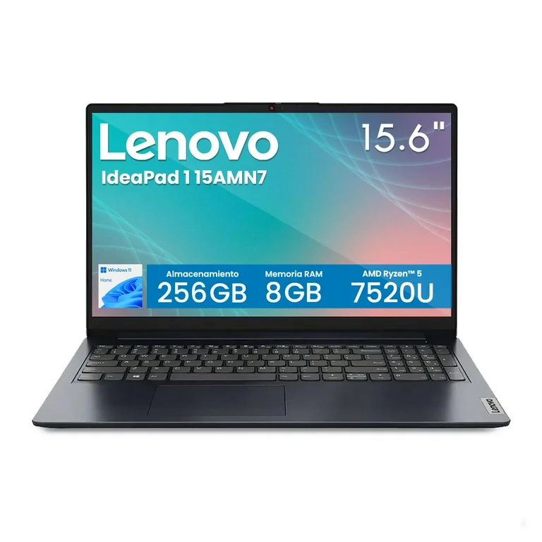 Lenovo 1 15AMN7 AMD Ryzen™ 5 7520U 256GB SSD 8GB 15.6" (1920x1080) TOUCHSCREEN WIN11 ABYSS BLUE