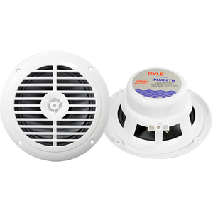 Sistema de altavoces estéreo para exterior de doble cono, bobina de aluminio de 6.5" 120W