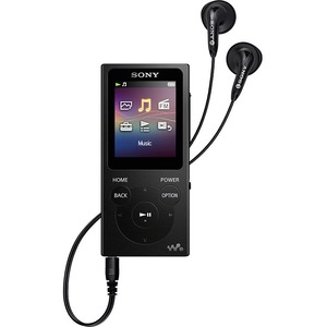 Open Box Reproductor MP3 flash Sony Walkman NW-E394 - 8 GB Memoria flash Negro