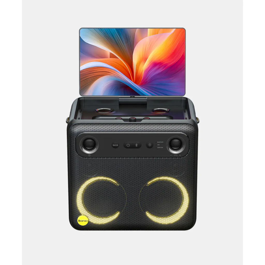 BREAKX2 Portable Wireless Audio Machine – 106dB Sound, Dual 4" Woofers, 10.1” HD Screen, Powerful Portable Speaker for Music & Entertainment