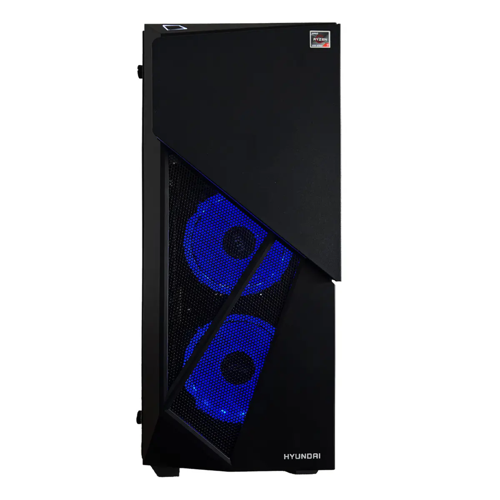 PC HY GAMING ORCUS R RYZEN 5 7600X RAM 32GB DDR5 SSD 1TB M.2 GPU RX7600 8GB ENFRIAMIENTO LIQUIDO PSU 80 BRONZE WIFI W11 PRUEBA 