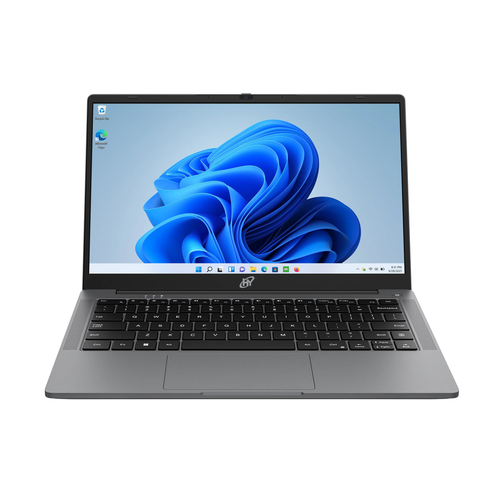 HyBook, N4020, 8GB/256GB, Windows 11, USB-C Solo datos, AC WiFi, Teclado en español
