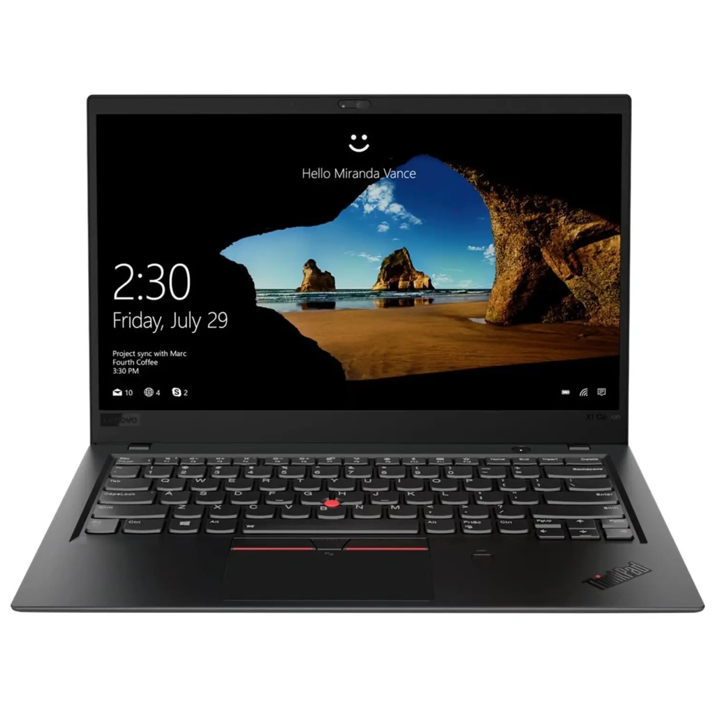 Laptop Ultrabook LENOVO ThinkPad X1 Carbon G6 | Intel Core i7-8650U | 16GB RAM | 256GB SSD | Pantalla 14″ FHD Touch | Windows 11 Pro - Grado A