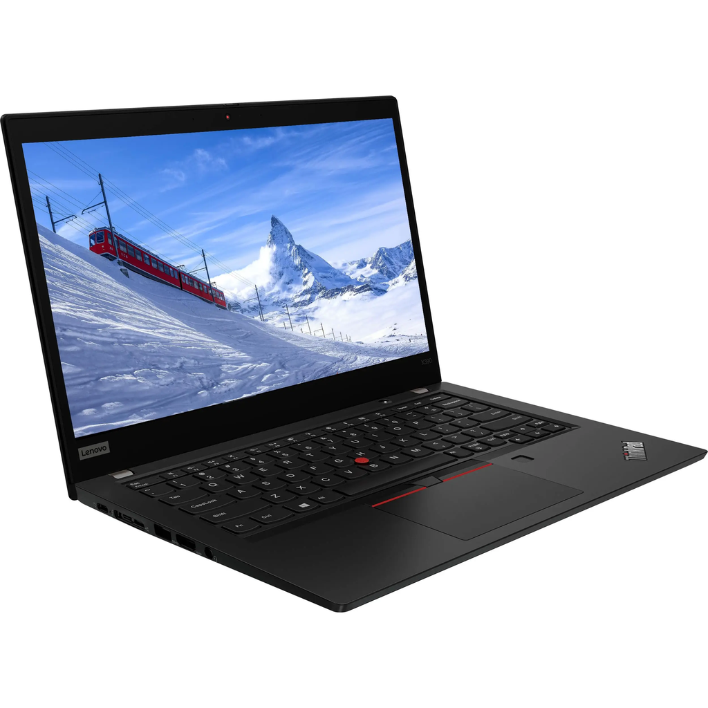 Refurbished - LENOVO ThinkPad X390 Notebook PC | 1920x1080 | Intel Core i5-8365U | Integrated GPU | 16 GB DDR4 | 256GB SSD | Microsoft Windows 11 Pro | BLACK | Touchscreen | Webcam (CTO) *Grade AB*