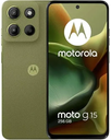 Smartphone Motorola Moto G15 - 256GB / 4GB RAM, Pantalla 6.5" 90Hz, Verde (Jade)