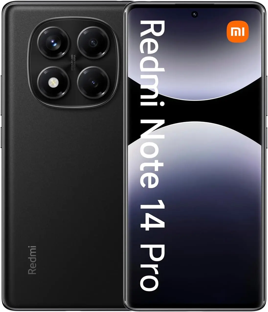 Xiaomi Redmi Note 14 Pro 5G, 8GB, 256GB - Midnight Black