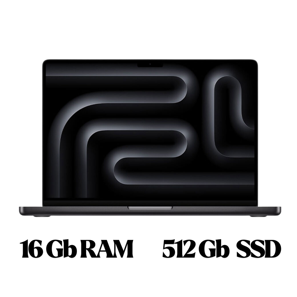 Apple MacBook Pro, 14´´, M4, CPU de 10 núcleos, GPU de 10 núcleos, RAM 16 GB, SSD 512 GB, Plata