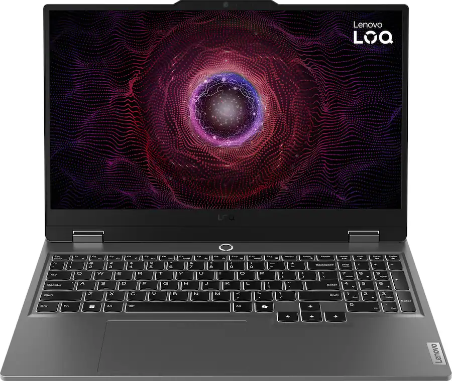 Lenovo LOQ 15ARP9 – Laptop Gamer 15.6″ FHD 144Hz, Ryzen 5 7235HS, 12GB RAM, 512GB SSD, NVIDIA RTX 4050 6GB, Windows 11, Luna Grey