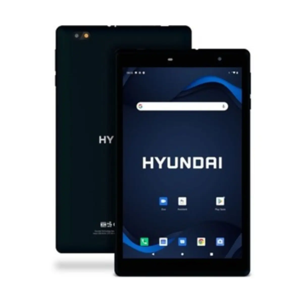 Hyundai HYtab Plus 8LB1 (T-Mobile Carrier), 8" HD IPS, Android 11, Procesador Quad-Core, 3GB/32GB, 2MP/5MP - Negro