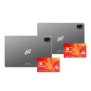 Paquete de Dos Tablet HyTab Plus 10LB4  10.1”, Android 15 y Conectividad 4G Dual con SIM MAYA de REGALO