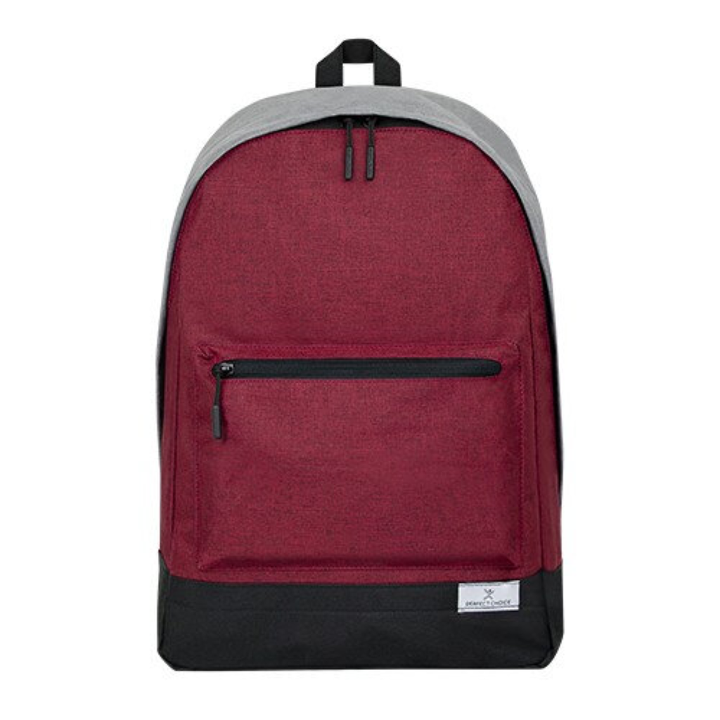 Backpack PERFECT CHOICE PC-083245, 15.6", Color Roja c/ Blanco, Poliéster, modelo PC-083245 