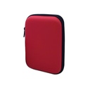 ACCCSEHDDRD/NEW - Estuche Protector Impermeable Para Disco Duro Externo 2.5'' - Rojo