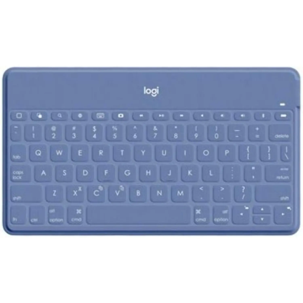 Logitech Keys-To-Go – Teclado Bluetooth Ultra Portátil, Delgado, Silencioso y Resistente a Salpicaduras, Compatible con iPad, iPhone y Tablets (Nuevo)