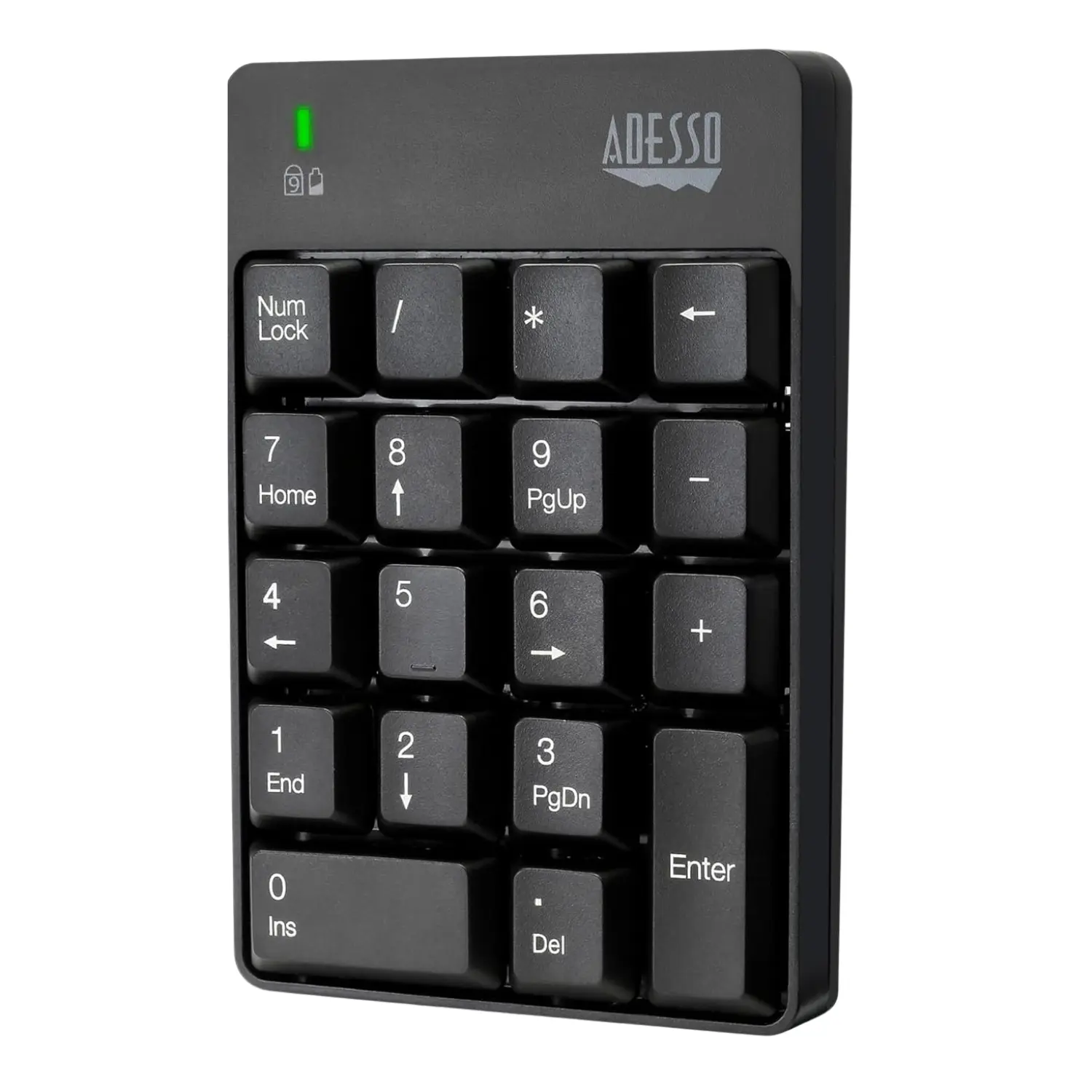 Adesso Teclado Numérico Inalámbrico 18 Teclas Resistente a Derrames