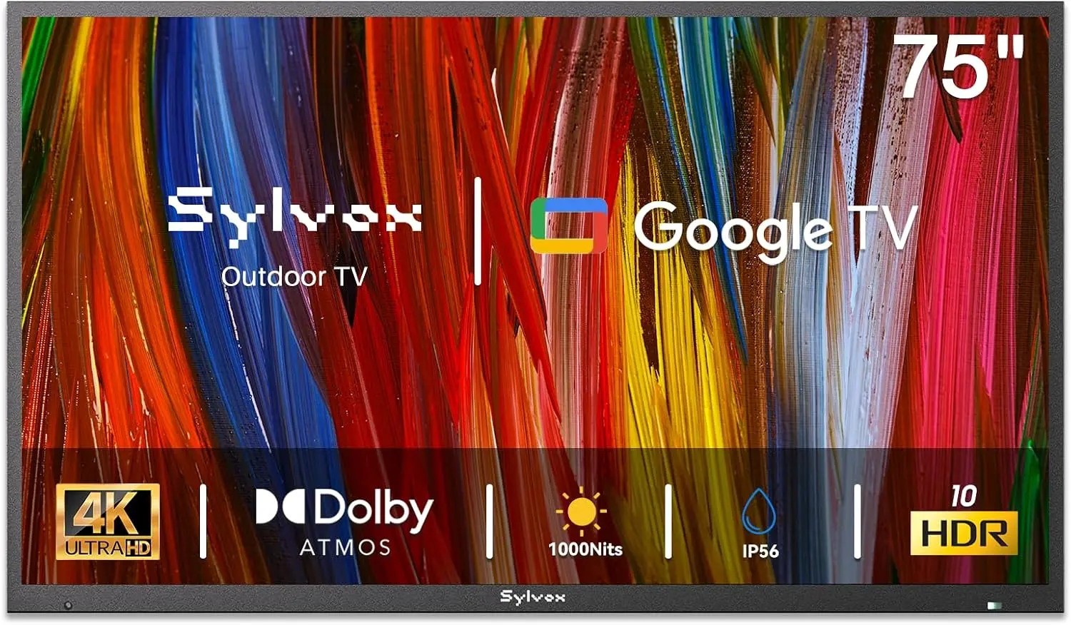 Deck Pro 2.0 75 Partial sun outdoor TV Google TV, 1000nit