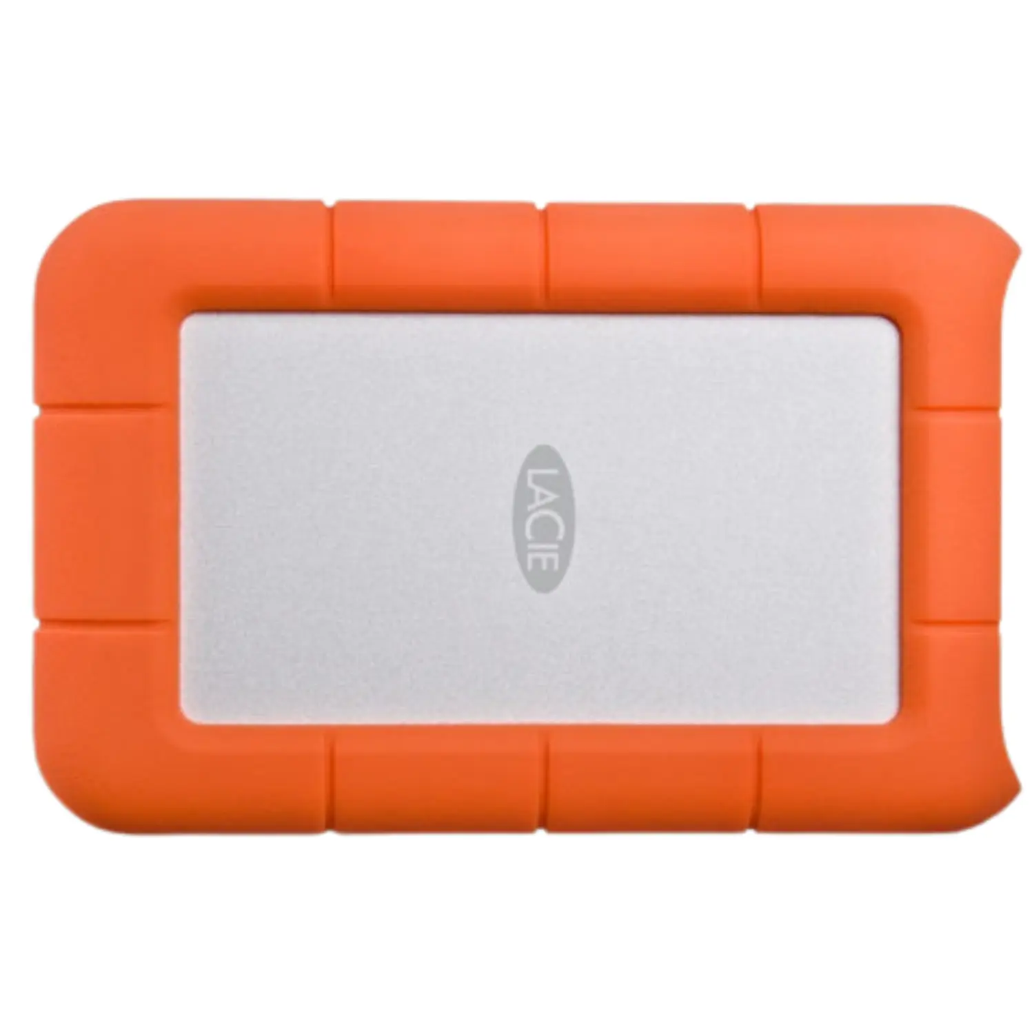 Disco Duro Externo LaCie Rugged 1TB | USB 3.0 | Naranja y Gris | Ref. 9000602 | Resistente a Golpes, Lluvia y Presión | Portátil 2.5″
