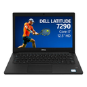 Dell Latitude 7290 12.5″ HD – Intel Core i7-8650U, 16GB RAM, 512GB SSD, Windows 11 Pro, Teclado Retroiluminado Inglés