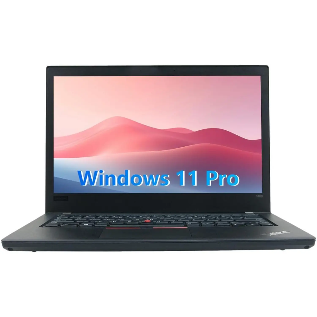 Lenovo ThinkPad T480 Refurbished – Core i5-8350U, 16GB RAM, 512GB SSD NVMe, Pantalla 14" FHD, Windows 11 Pro, Teclado Retroiluminado, Cámara – Grade A