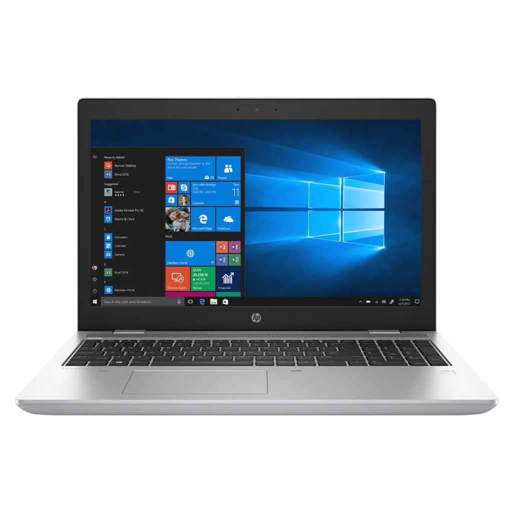 HP ProBook 650 G5 15.6" FHD - Intel Core i5-8265U, 8GB RAM, 256GB SSD, Fingerprint, Win 11 Pro - Silver (Grado A)