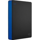 Seagate Refurbished Game Drive STGD4000400 4 TB Portable Hard Drive - External - Black, Blue