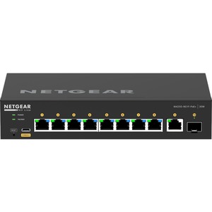NETGEAR AV Line M4250-9G1F-PoE+ - switch - 10 ports - managed - rack-mountable