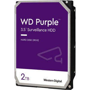 Disco Duro Western Digital Purple WD20PURZ - 3.5" Interno - 2 TB - SATA (SATA/600) - Grabación magn&eacute;tica convencional (CMR) Method