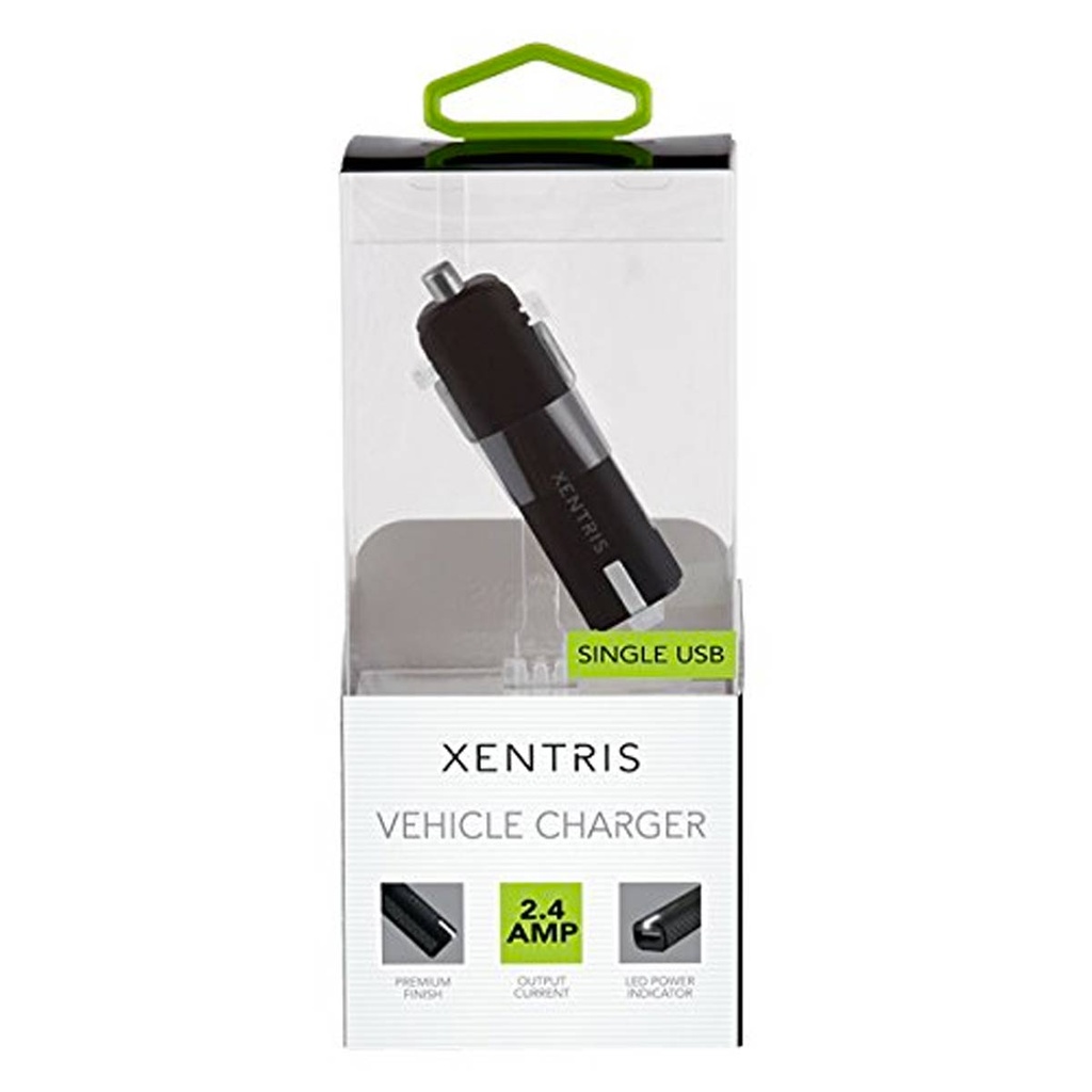 Cargador para automóvil Xentris - Negro