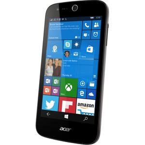 Smartphone Acer Liquid M330 8 GB - 4G - 4,5" LCD FWVGA 854 x 480 - Cortex A7Quad-core (4 Core) 1 GHz - 1 GB RAM - Windows 10 - Negro