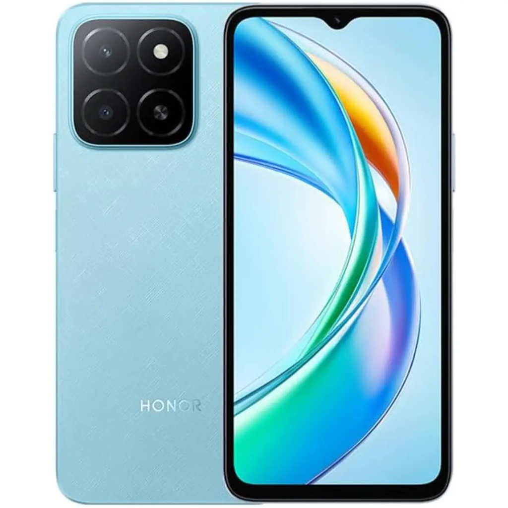 HONOR X5b Ocean Blue – Smartphone 4GB RAM, 128GB Almacenamiento, Pantalla 6.56″ HD+, Batería de larga duración, Cámara dual con IA